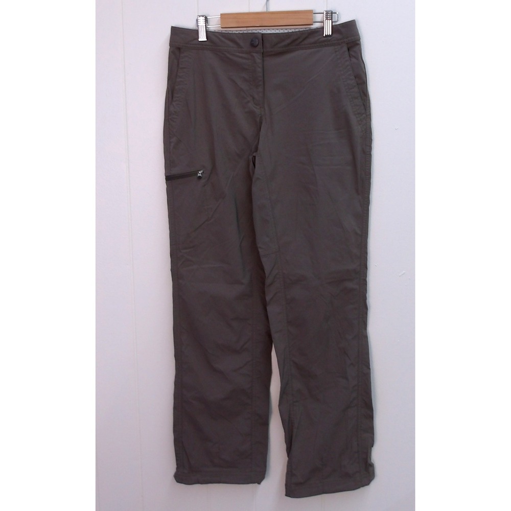 L.L.Bean Womens Size 4 Brown Outdoor Hiking Shorts Activewear 28"x31" /#9050‎